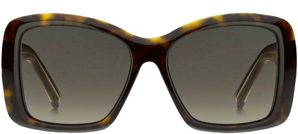 Givenchy 7186/S 0086 Dark Havana Square Women's Sunglasses
