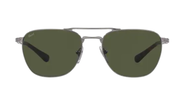 Persol 0PO2494S 513/31 Gunmetal/ Green Men's Sunglasses