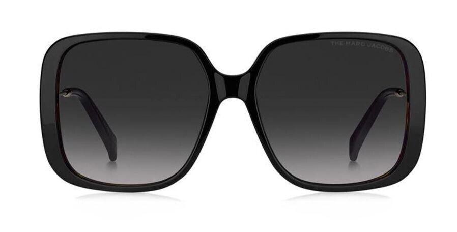 Marc Jacobs MARC-577/S 0807/9O Black/Grey Gradient Square Women's Sunglasses
