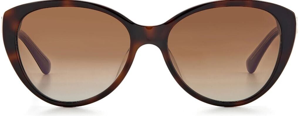 Kate Spade Visalia/G/S 0086/LA Havana/Brown Polarized Cat Eye Women's Sunglasses