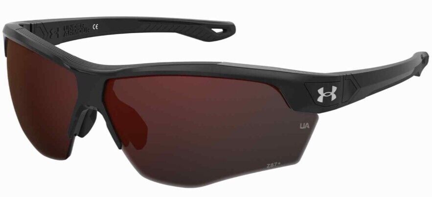 Under Armour UA-Yard-Dual 0CSA-7A Black/Red Unisex Sunglasses