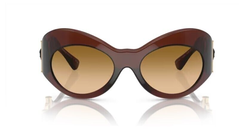 Versace 0VE4462 54462L Brown/ Yellow Gradient Wide Cat Eye Women's Sunglasses