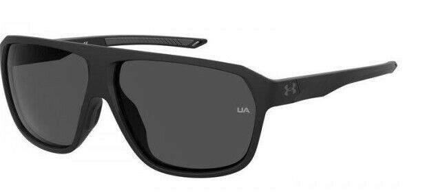 Under Armour UA-DOMINAT 0003/KA Matte Black/Grey Rectangle Unisex Sunglasses