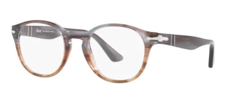 Persol 0PO3284V 1137 Striped Grey Gradient Striped Women's Eyeglasses
