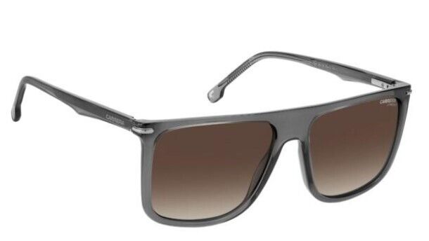 Carrera 278/S KB7/HA Grey/Brown Gradient Rectangle Men's Sunglasses