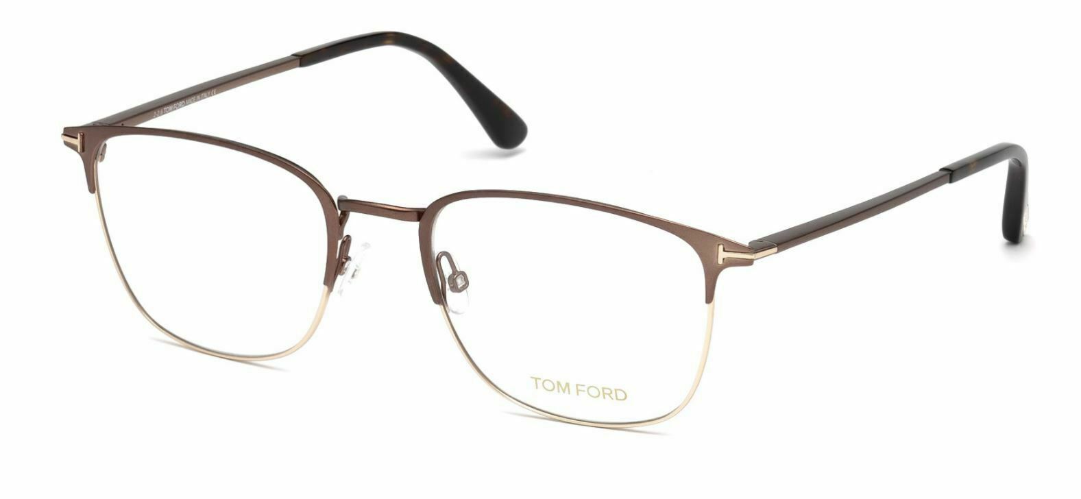 Tom Ford FT5453 049 Matte Dark Brown Eyeglasses