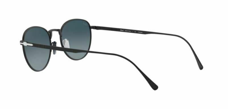 Persol 0PO5002ST 8004Q8 Matte Black/Blue Gradient Sunglasses
