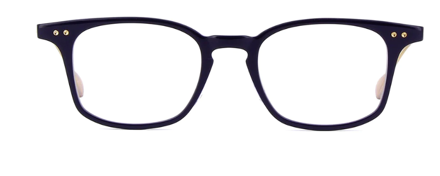 Dita Buckeye DRX 2072 C Navy/Gold Rectangle Women's Eyeglasses