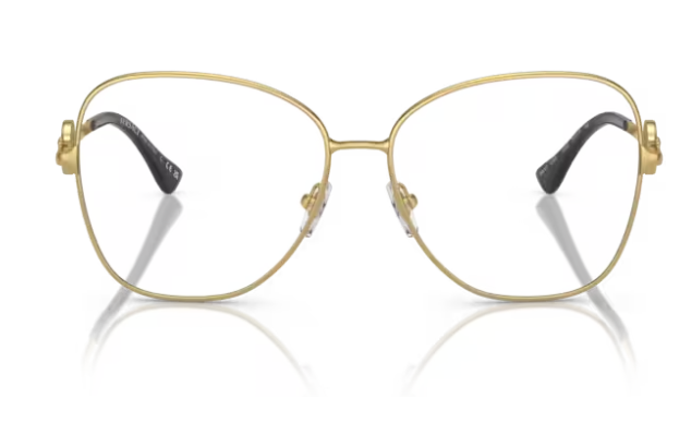 Versace 0VE1289 1002 Gold Square 55mm Women's Eyeglasses