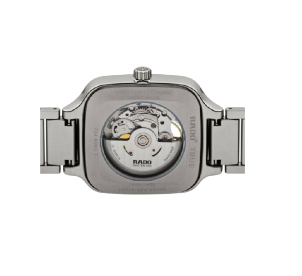 Rado True Square Automatic Open Heart Ceramic Unisex Watch R27083202