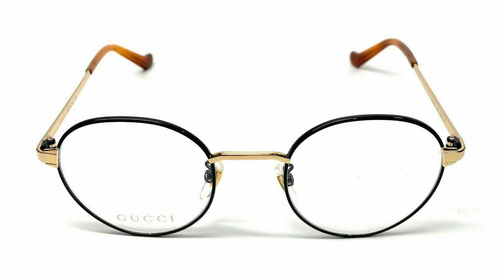 Gucci GG 0581O 006 Black/Gold Eyeglasses
