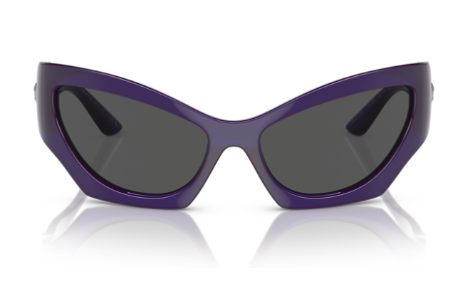 Versace VE4450 541987 violet/Dark Grey Cat-Eye Women's Sunglasses