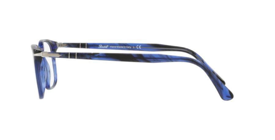 Persol 0PO 3189V 1053 Stripped Blue Eyeglasses