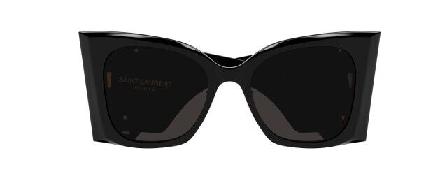 Saint Laurent SL M119/F BLAZE 001 Black Soft Square Women's Sunglasses