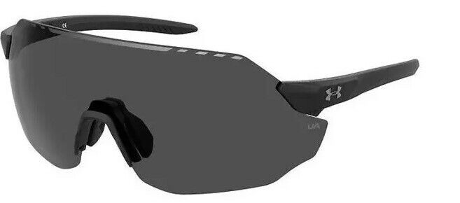 Under Armour UA-HALFTIME 0003/KA Matte Black/Grey Shield Unisex Sunglasses