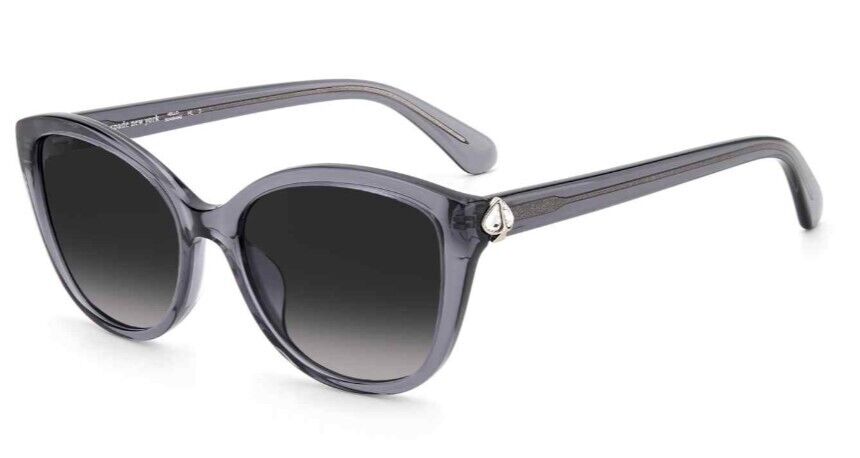 Kate Spade Hensley/G/S 0KB7/9O Grey/Grey Shaded Cat-Eye Women's Sunglasses
