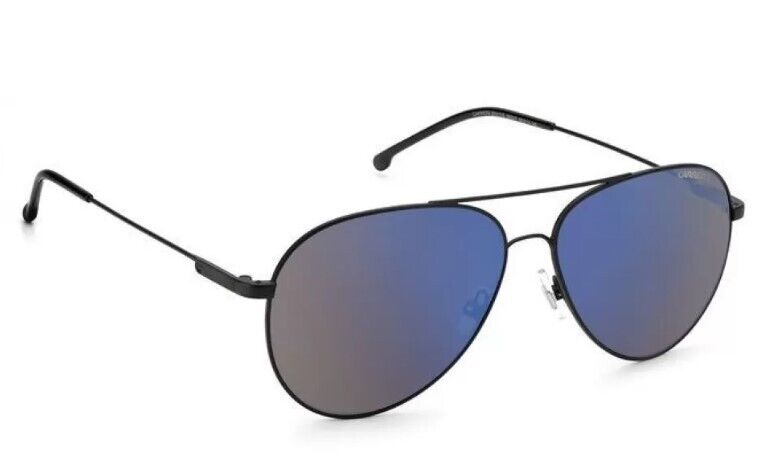 Carrera 2031T/S 0003/XT Matte Black/Grey Blue Mirrored Teen's Sunglasses