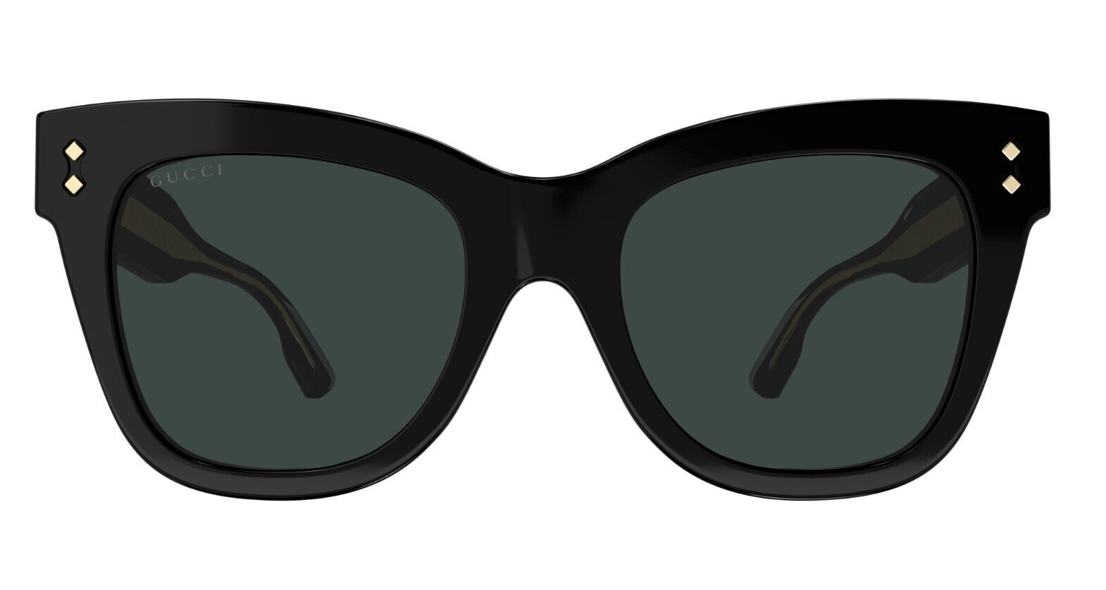 Gucci GG1082S 001 Black/Grey Cat-Eye Women's Sunglasses
