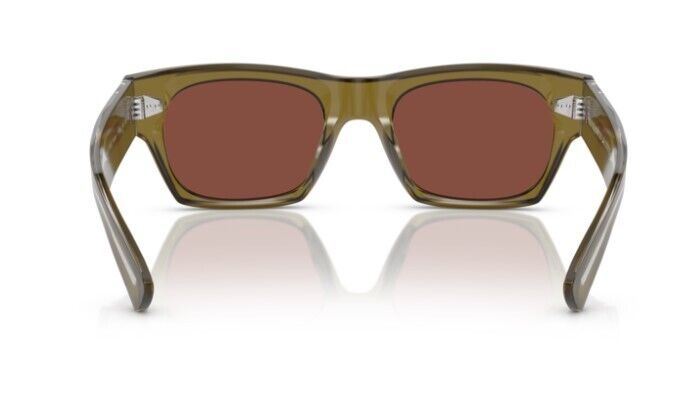 Oliver Peoples 0OV5514SU Kasdan 1678C5 Dusty Olive/Burgundy Unisex Sunglasses