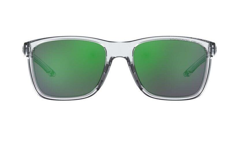 Under Armour UA7002S 900-Z9 Green Multilayer/Silver Rectangle BoyTeen Sunglasses