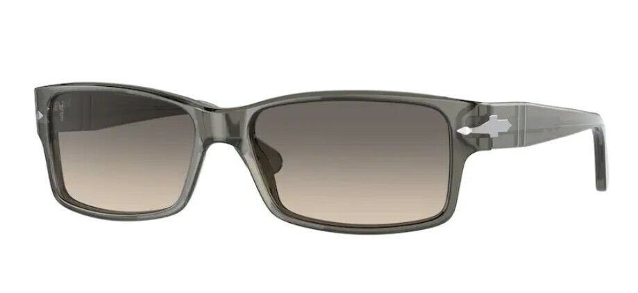 Persol 0PO 2803 S 110332 Grey Taupe Transparent/Gradient Grey Men's Sunglasses