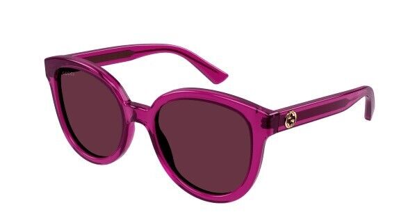 Gucci GG1315S 004 Pink/Red Multi Treatment Cat Eye Women's Sunglasses