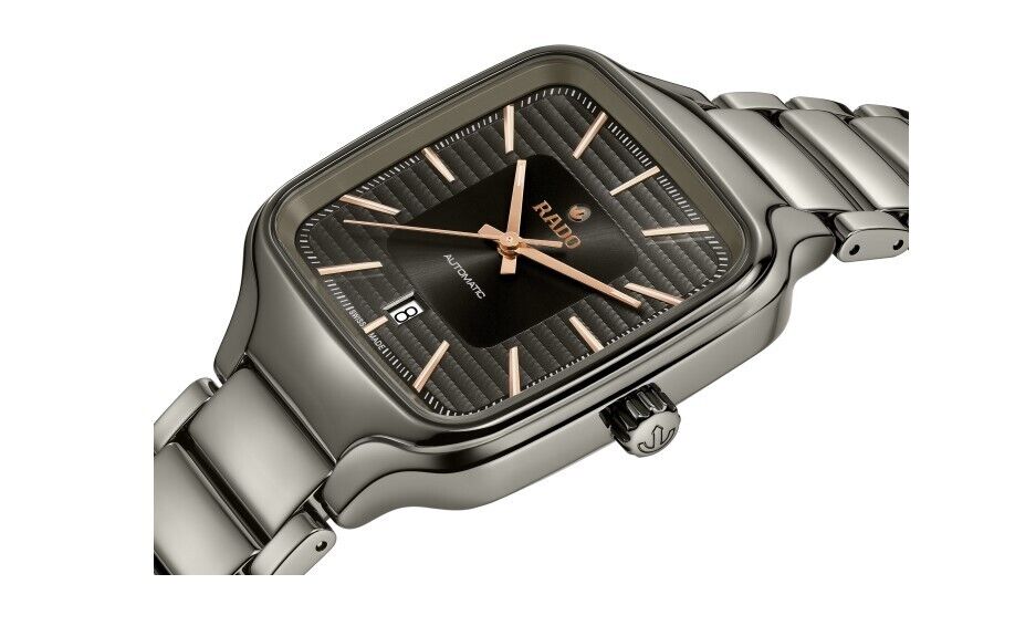 R2707 Rado Rado True Square Automatic Plasma High Tech Ceramic Unisex Watch R2707 ...