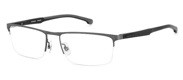 Carrera CARDUC 009 05MO 00 Black Ruthenium Rectangular Men's Eyeglasses