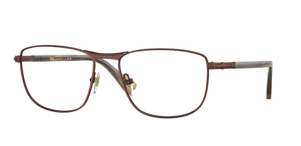 Persol 0PO1001V 1124 Shiny Brown Unisex Eyeglasses