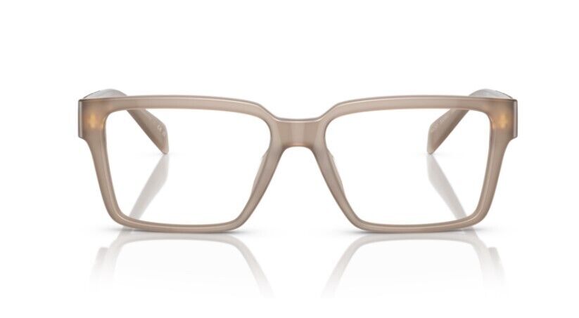 Versace  0VE3339U 5407 Opal brown/Clear Rectangle 53 MM Men's Eyeglasses