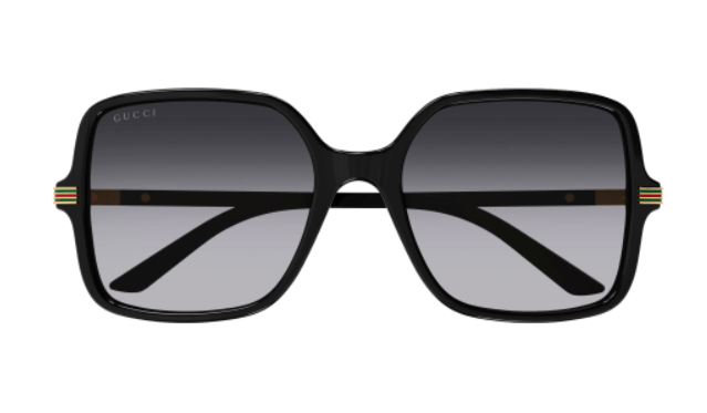 Gucci GG1449S 001 Black/Grey Oversized Square Gradient Women's Sunglasses