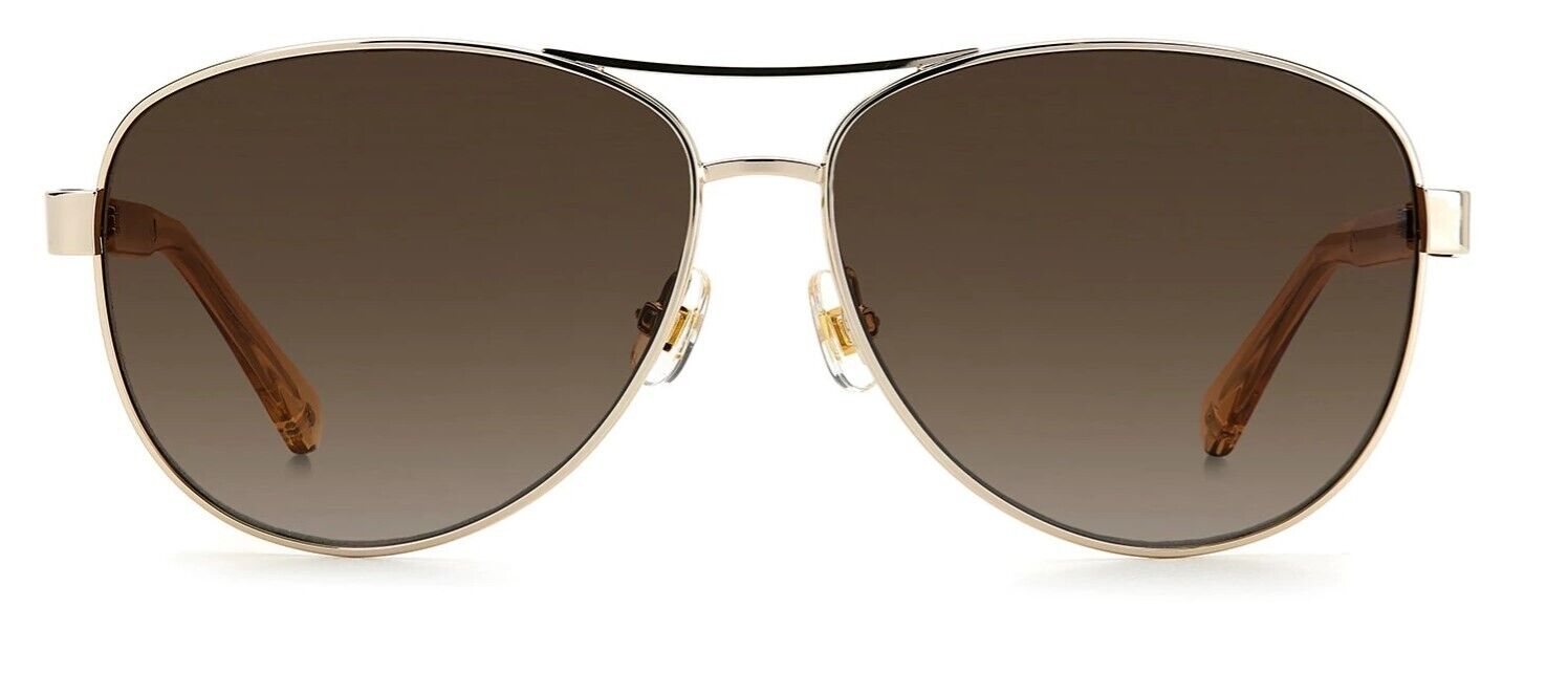 Kate Spade Fara/S 0J5G/LA Gold/Brown Gradient Polarized Women's Sunglasses