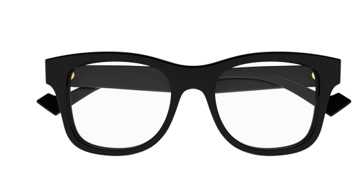 Gucci GG1332O-004 Black Rectangular Men's Eyeglasses