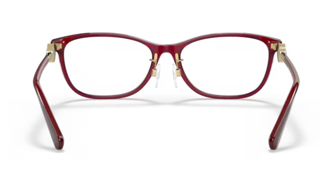 Versace 0VE3297D 388 Transparent red Square Eye Women's Eyeglasses