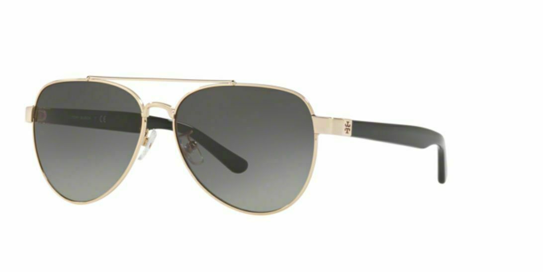 Tory Burch 0TY6070-327111 Shiny Gold Metal 6070 Sunglasses
