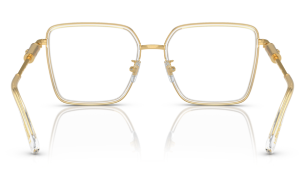 Versace VE1294D 1508 - Crystal 55 MM Square Women's Eyeglasses