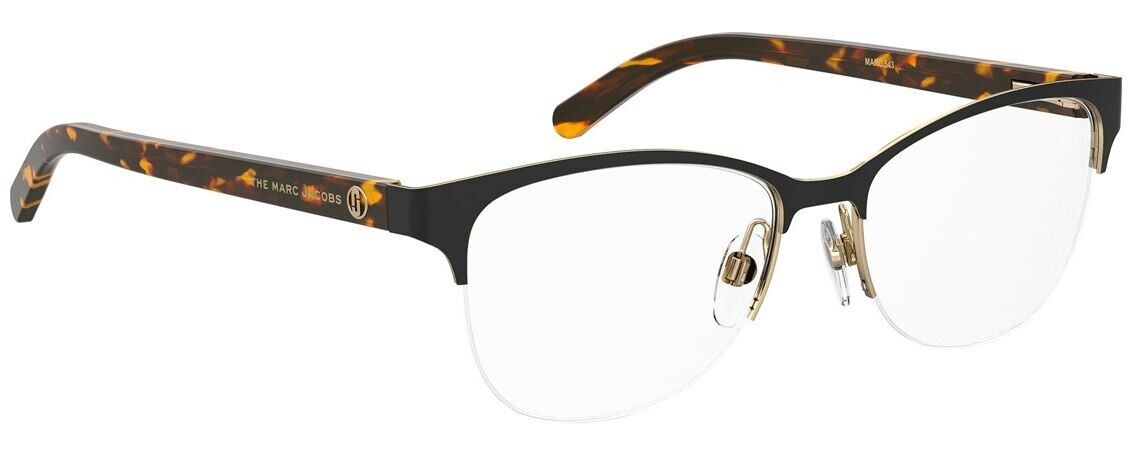 Marc-Jacobs MARC-543 0WR7/00 Black Havana Cat Eye Women's Eyeglasses