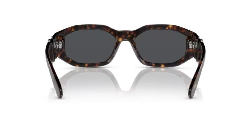 Versace 0VE4361 542387 Havana / Dark grey Square Men's Sunglasses