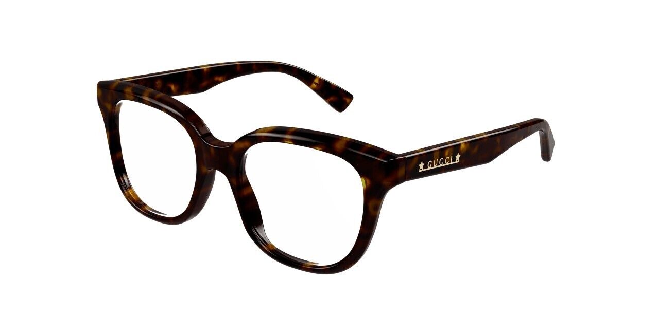 Gucci GG1173O 002 Havana Soft Cat-Eye Women's Eyeglasses