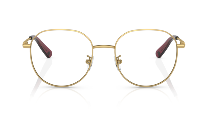 Versace 0VE1282D 1491 Gold Women's Round Eyeglasses