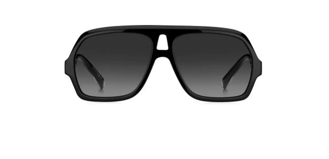 Givenchy 7200/S 0807 Black Navigator Unisex Sunglasses