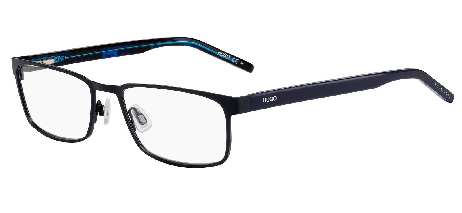 Hugo 1075 0FLL Matte Blue Eyeglasses
