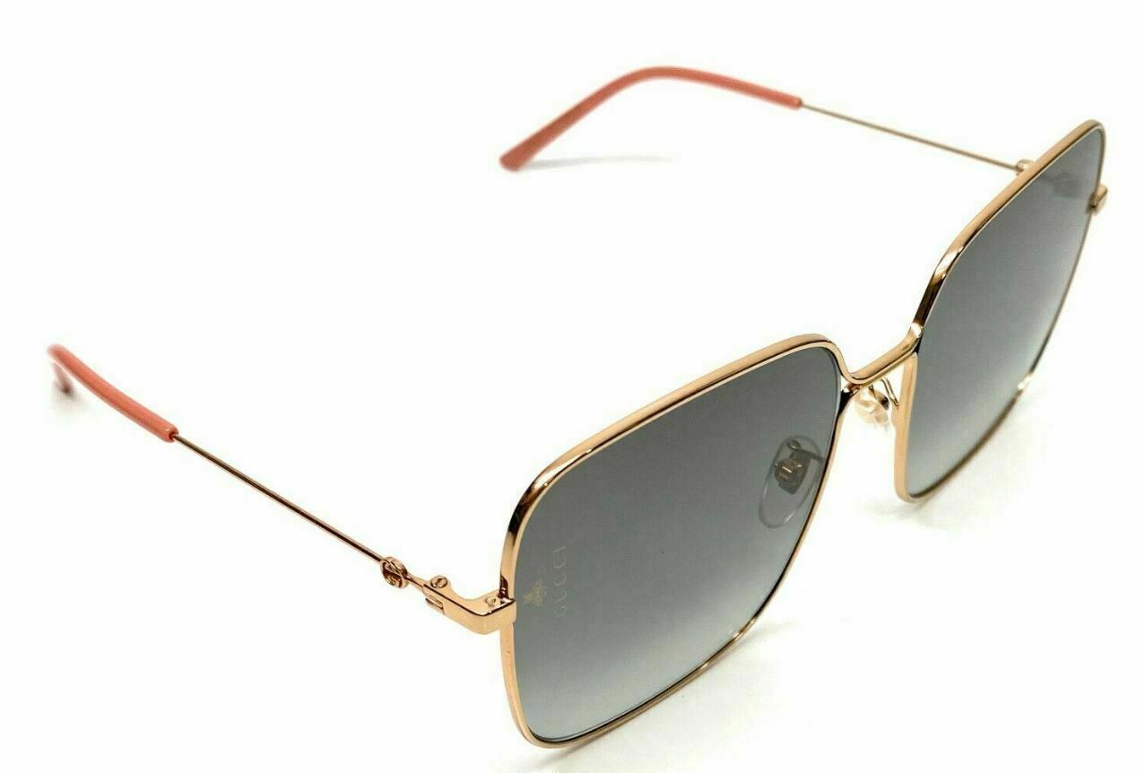 Gucci GG 0443 S 001 Gold Gradient Sunglasses
