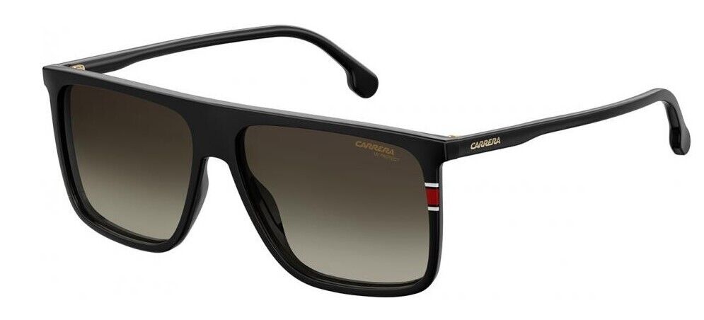 CARRERA 172/N/S 0807/HA Black/Brown Gradient Rectangle Men's Sunglasses