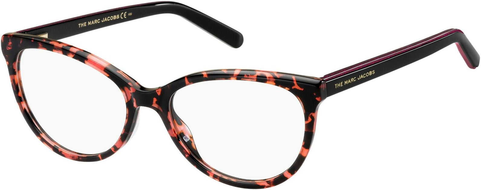 Marc Jacobs Marc 463 00UC Red Havana Cat-Eye Women
