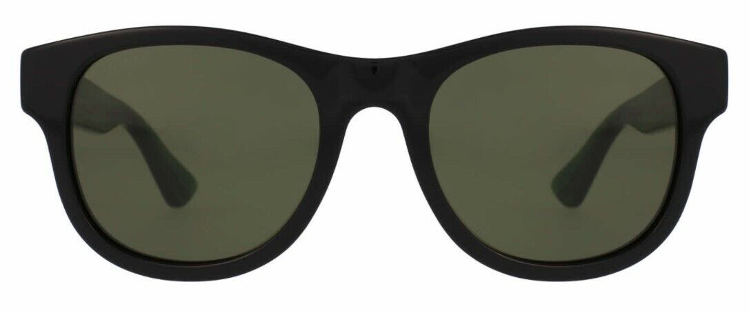 Gucci GG0003SN 003 Havana Green/Gray Round Unisex Sunglasses