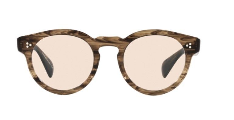 Oliver Peoples 0OV5475U Rosden 1689 Sepia Smoke Brown/Sand Wash Round Sunglasses