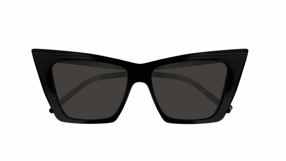 Saint Laurent SL 372 001 Black/Black Cat Eye Women Sunglasses