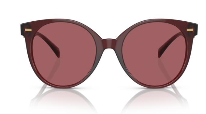 Versace VE4442 541069 Opal red/Dark violet Round Women's Sunglasses