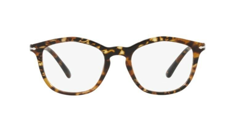Persol 0PO3267V 1081 Tortoise Brown & Havana/ Silver Irregular Unisex Eyeglasses